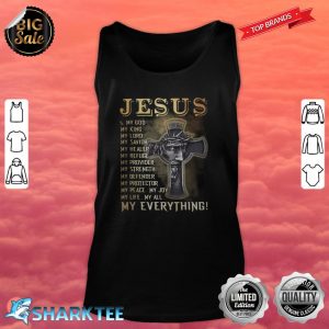 Jesus Is My God My King And My Lord Tank-top