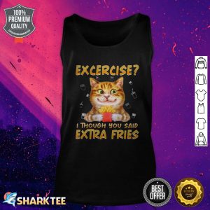 Nice Cat Extra Fries Tank-top