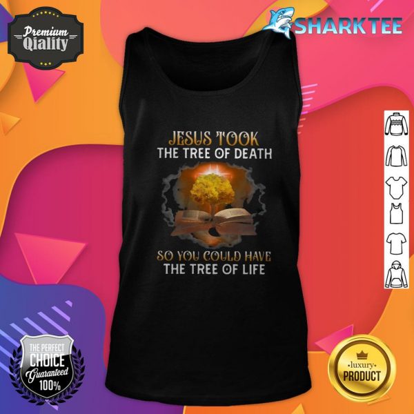 Official Jesus Tree Of Life Tank-top