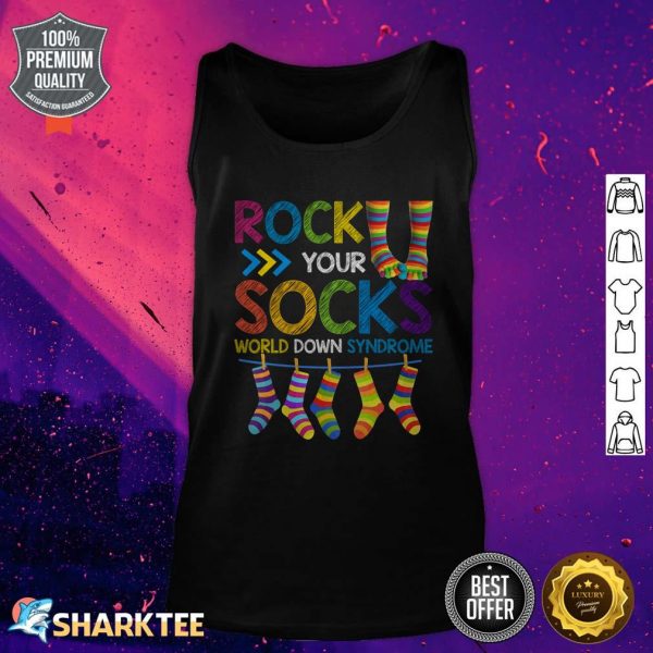Rock Your Socks Syndrome Awareness Tank-top