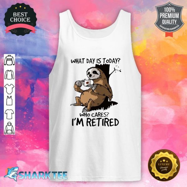 What Day Is Today Sloth Tank-top