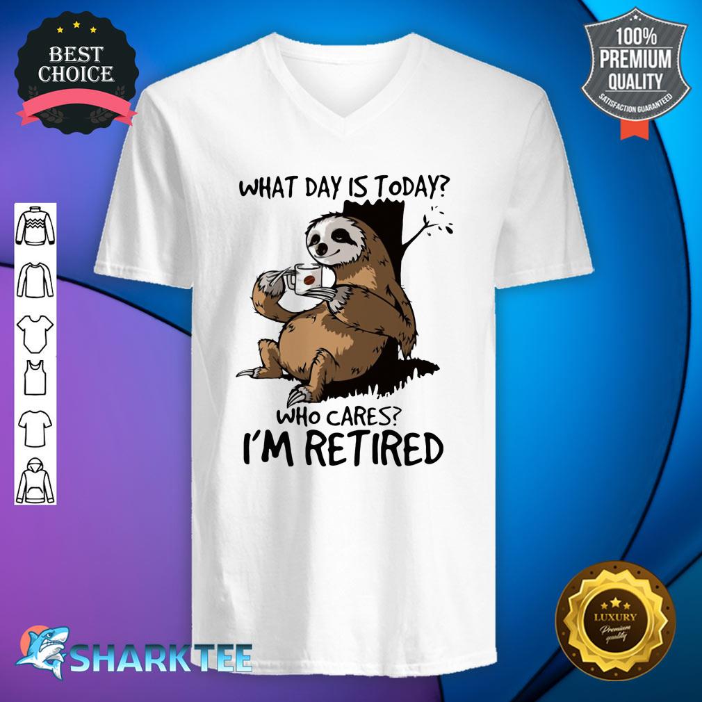 What Day Is Today Sloth V-neck