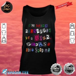 Book Kidnapped tank top