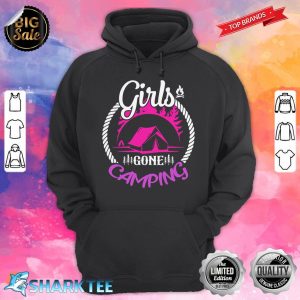 Camping Girl Gone Camping Classic hoodie