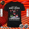 Christmas Girl Black Labrador Pup Classic Shirt