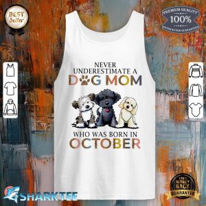 Dog Mom October tank top