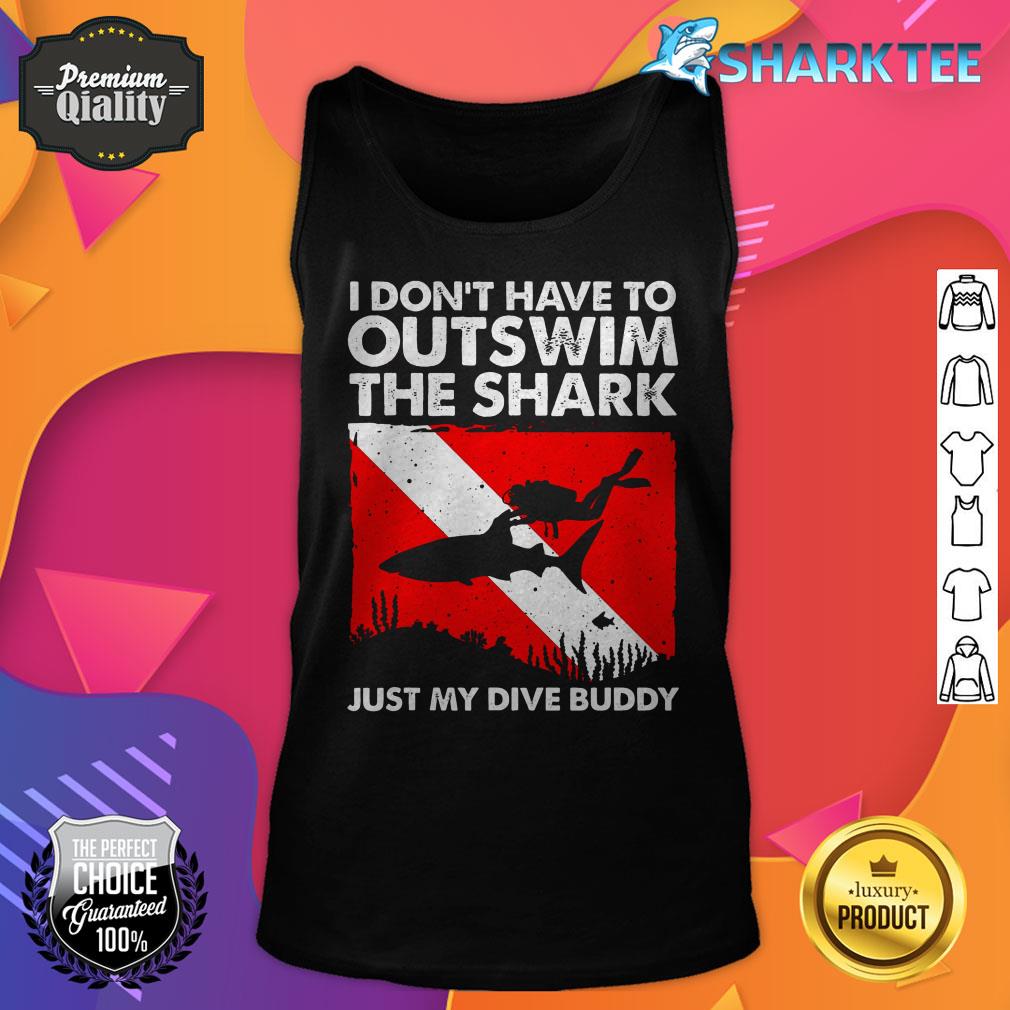I Don't Have To Outswim tank-top
