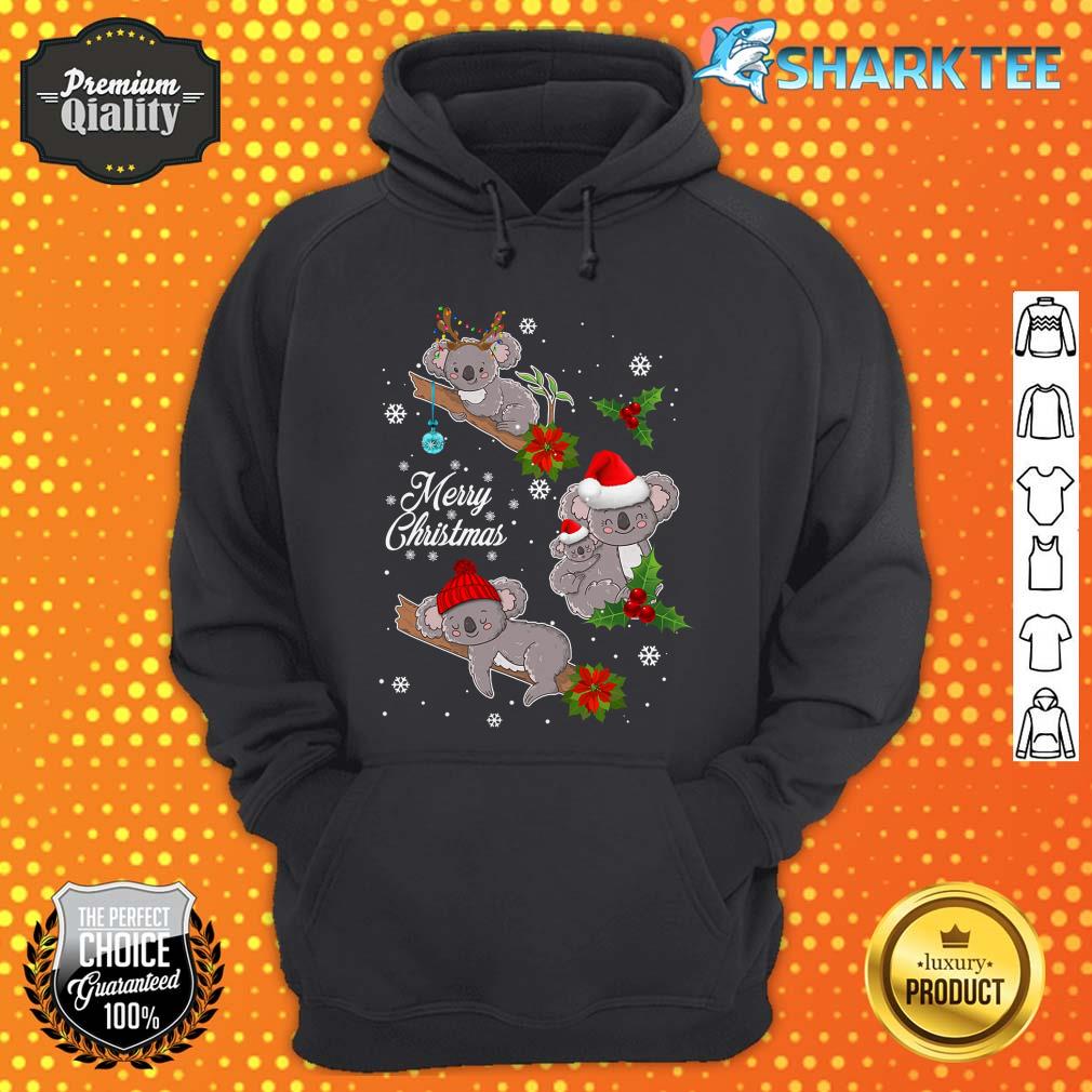 Koala Chibi Merry Christmas Premium hoodie