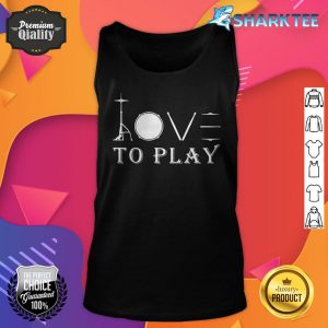 Love To Play Drums tank-top