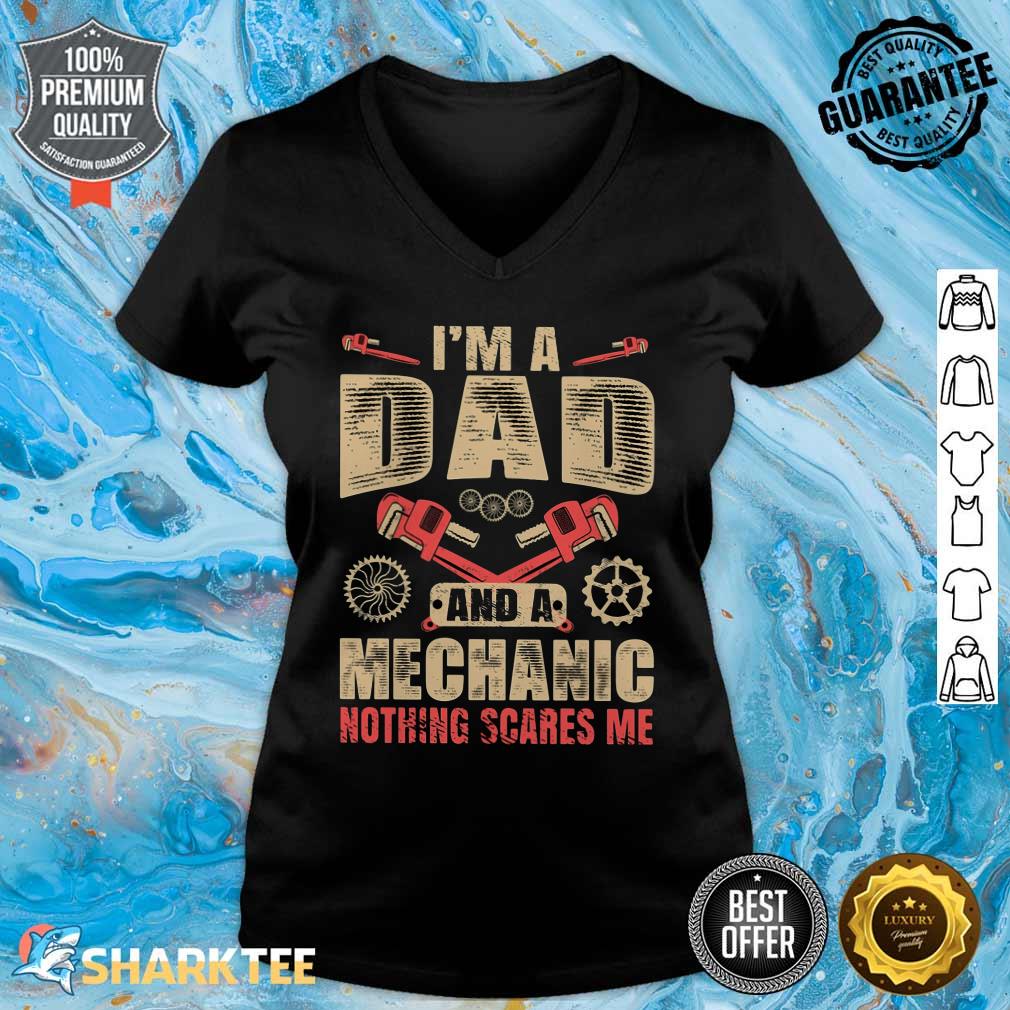 Mechanic Dad V-neck