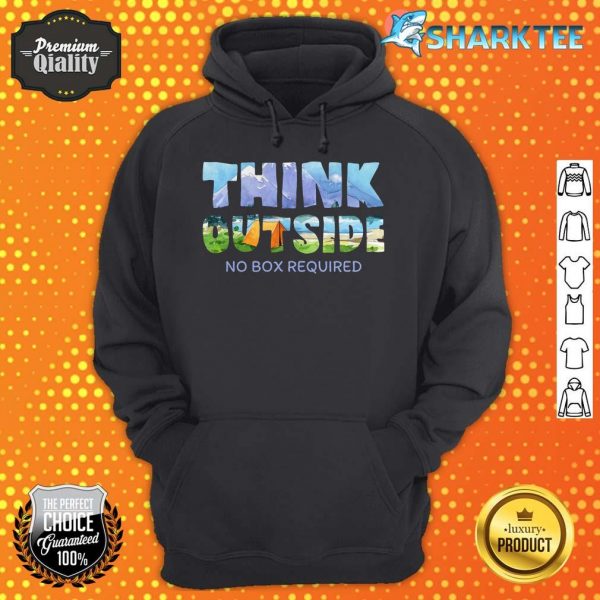 Think Outside No Box Required Camping hoodie