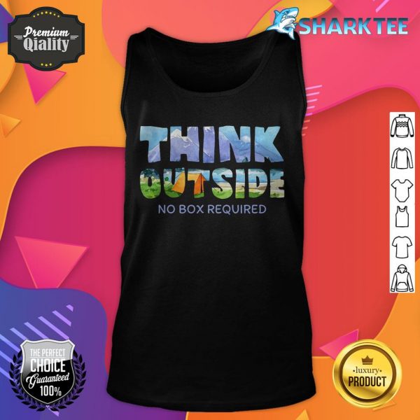 Think Outside No Box Required Camping tank-top