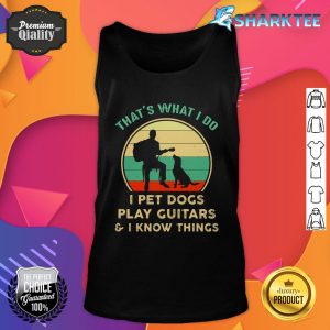 What I Do tank top