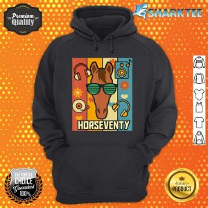 70s Outfits Seventies 70's Party Horseventy Classic Hoodie