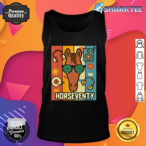 70s Outfits Seventies 70's Party Horseventy Classic Tank Top