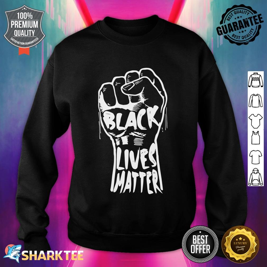 Blm Fist Black Lives Matter Graphic Sweatshirt