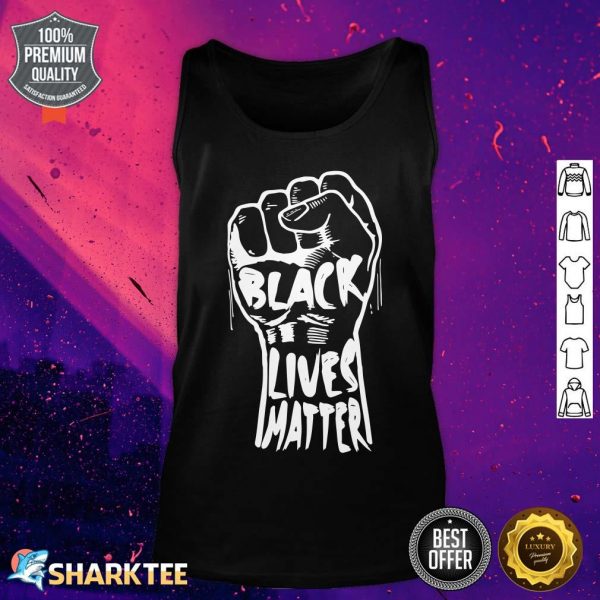 Blm Fist Black Lives Matter Graphic Tank Top