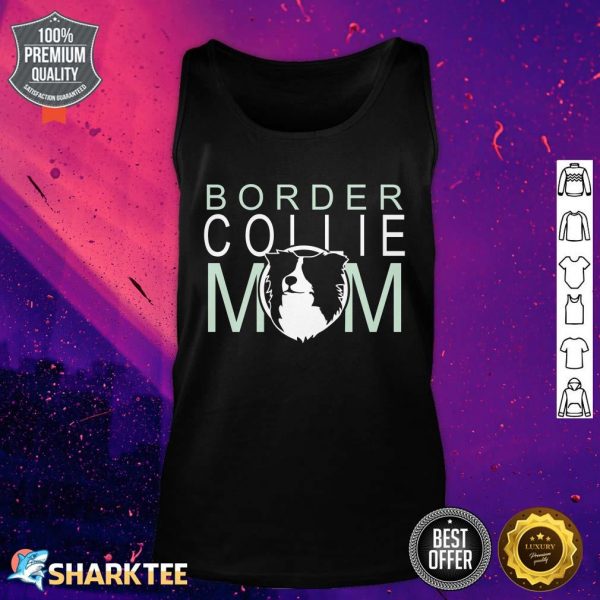 Border Collie Mom NickerStickers on Redbubble Relaxed Fit Tank Top