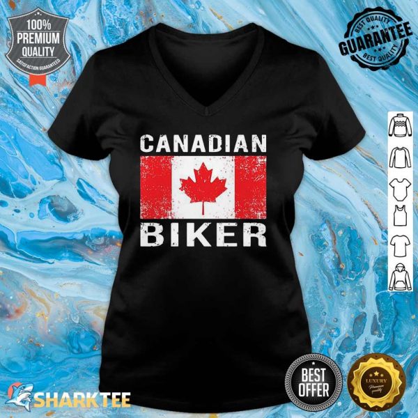 Canadian Biker V-neck