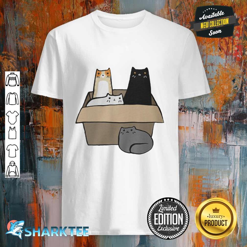 Cats in a Box Essential Shirt
