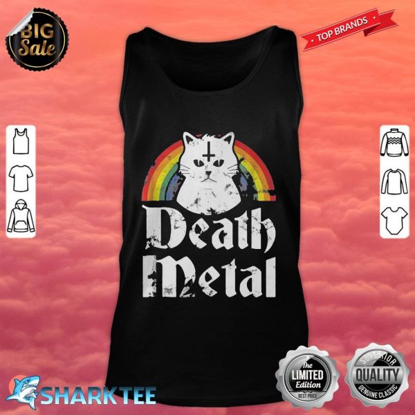 Death Metal Cat Tank top