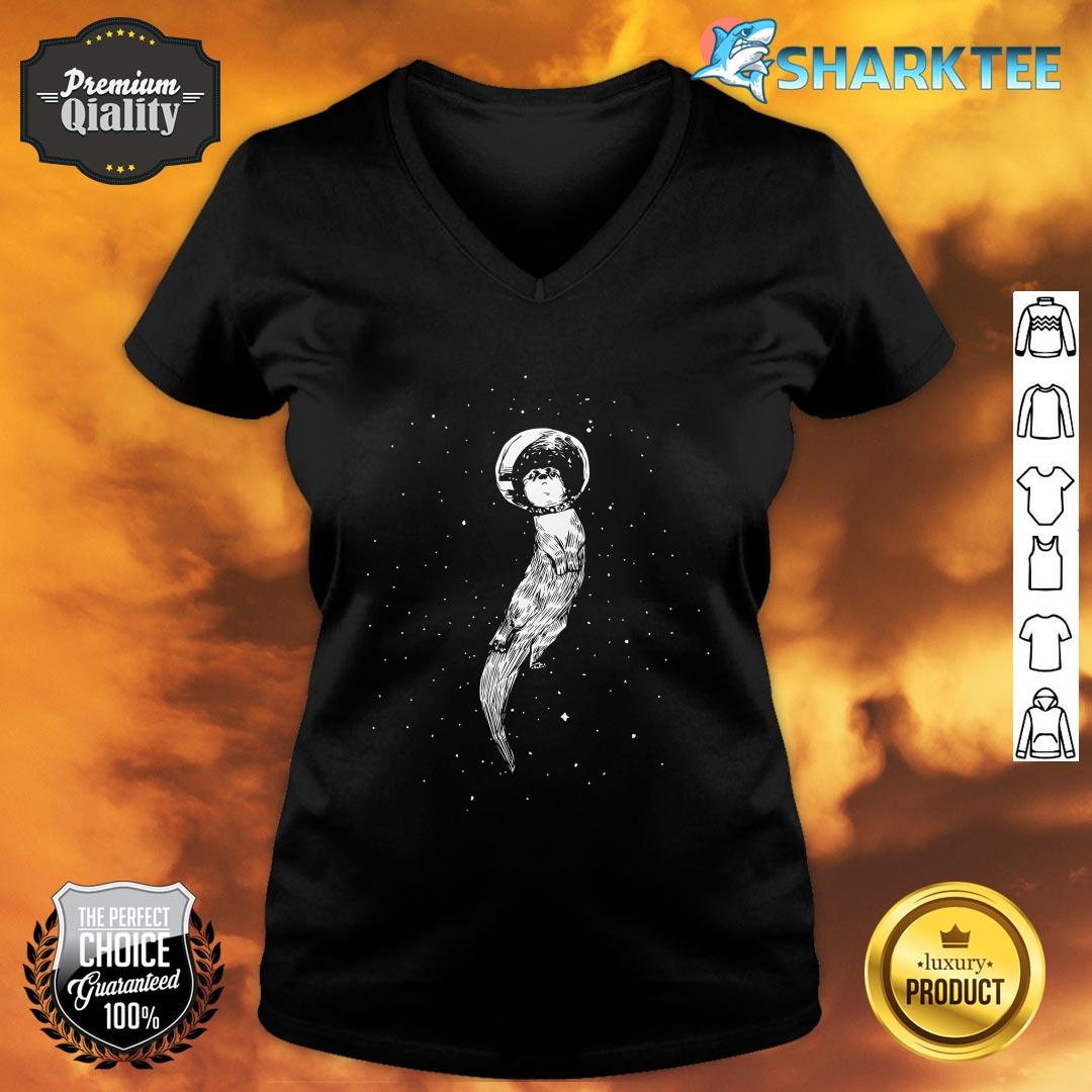 Drifting in Otter Space best for color Essential V-neck