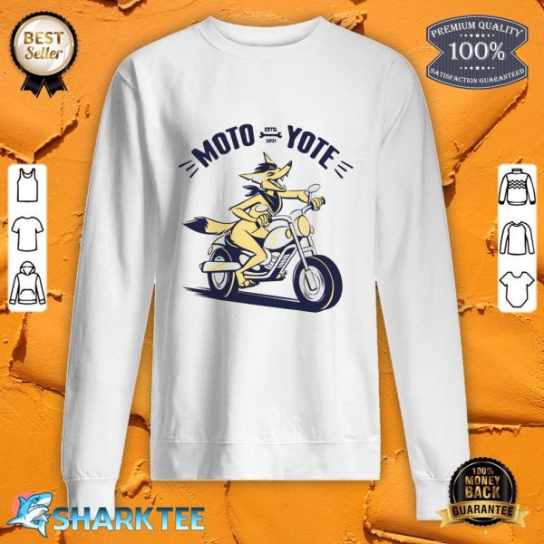 Funny Moto Yote Unisex Classic Sweatshirt