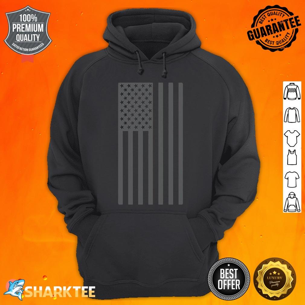 Gray American Flag hoodie
