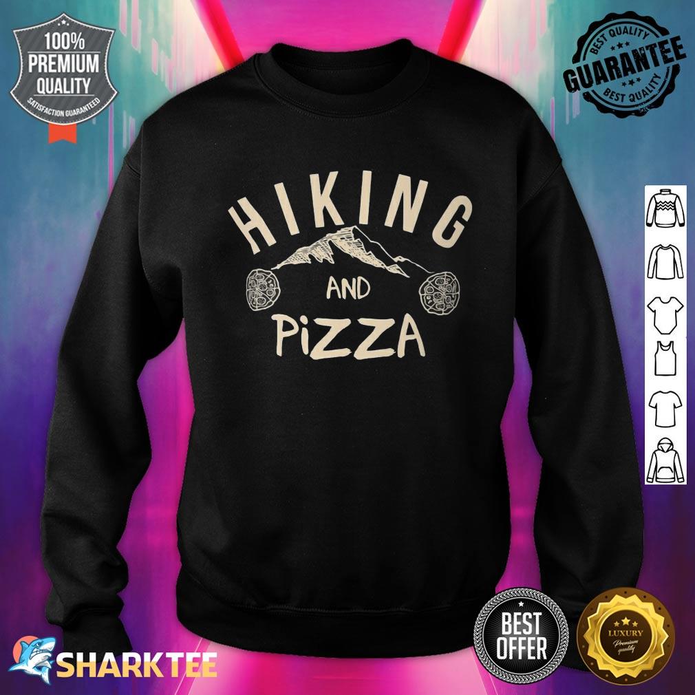 Hiking And Pizza Foret Sweatshirt
