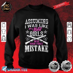 Lol Not Like Most Girls Sweatshirt