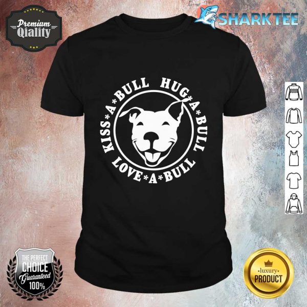 Love-A-Bull Pitbull Bully Dog Rescue NickerStickers on Redbubble Classic Shirt