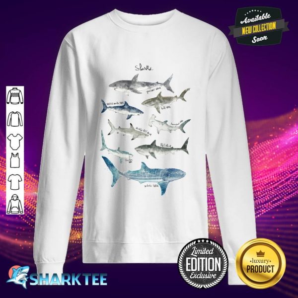 Nice Sharks Classic Sweatshirt