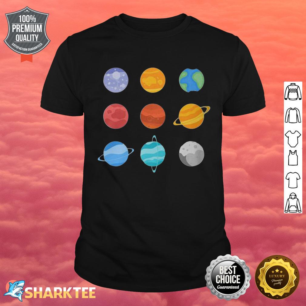Planets of The Solar System Classic Shirt