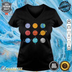 Planets of The Solar System Classic V-neck