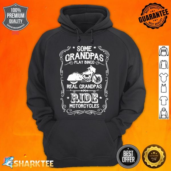 Real Grandpas Ride Motorcycles Hoodie
