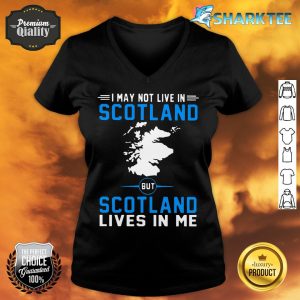Scotland Lives In Me V-neck