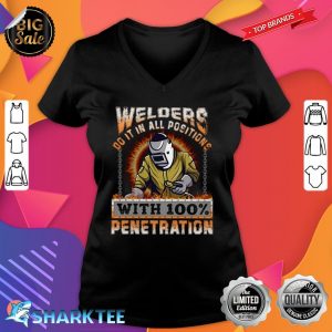 Welder Do It In All Positions With 100 Penetration V-neck