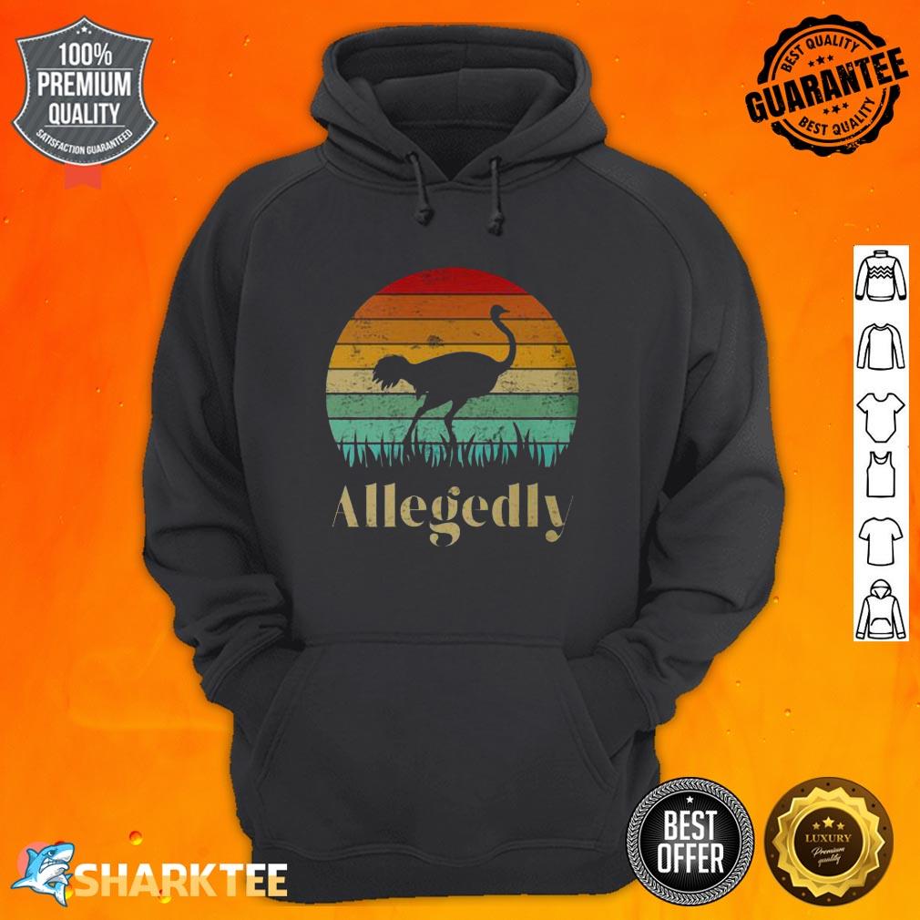 Allegedly Ostrich Fitted Scoop hoodie