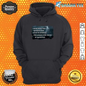 Answers That Cannot Be Questioned Premium Hoodie