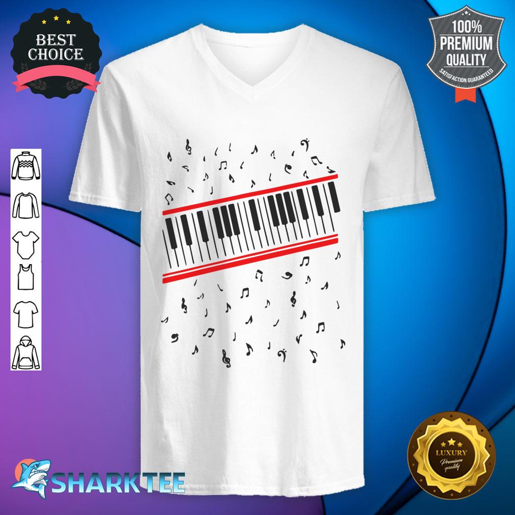 Beat It Piano Essential V-neck