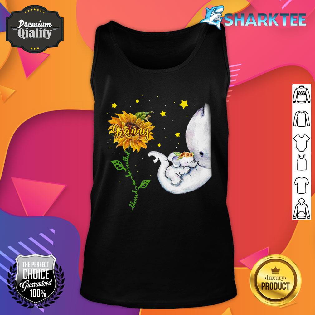 Blessed To Be Called Granny Sunflower Tank Top