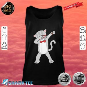 Dabbing Cat T-Shirt Funny Dab Gift Cat Tee Tank Top