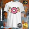 Donut With Muscles Cute Gym Doughnut Addiction Funny Gift Premium T-Shirt