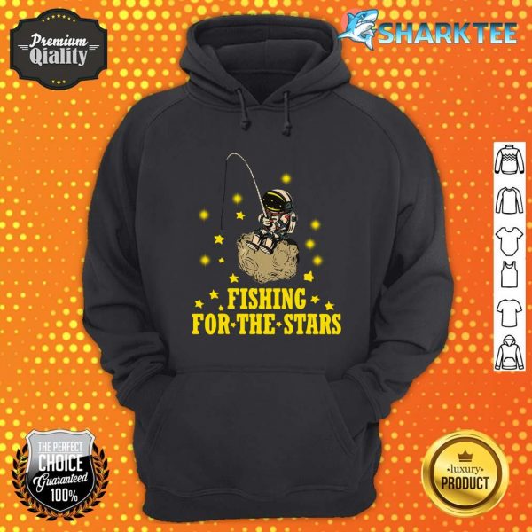 Fishing For The Stars Astronaut In Space Hoodie