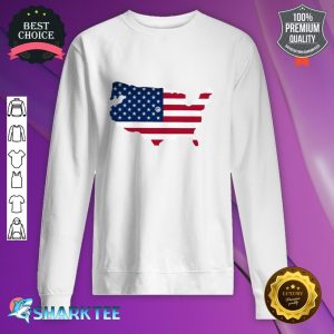Flag American Premium Sweatshirt