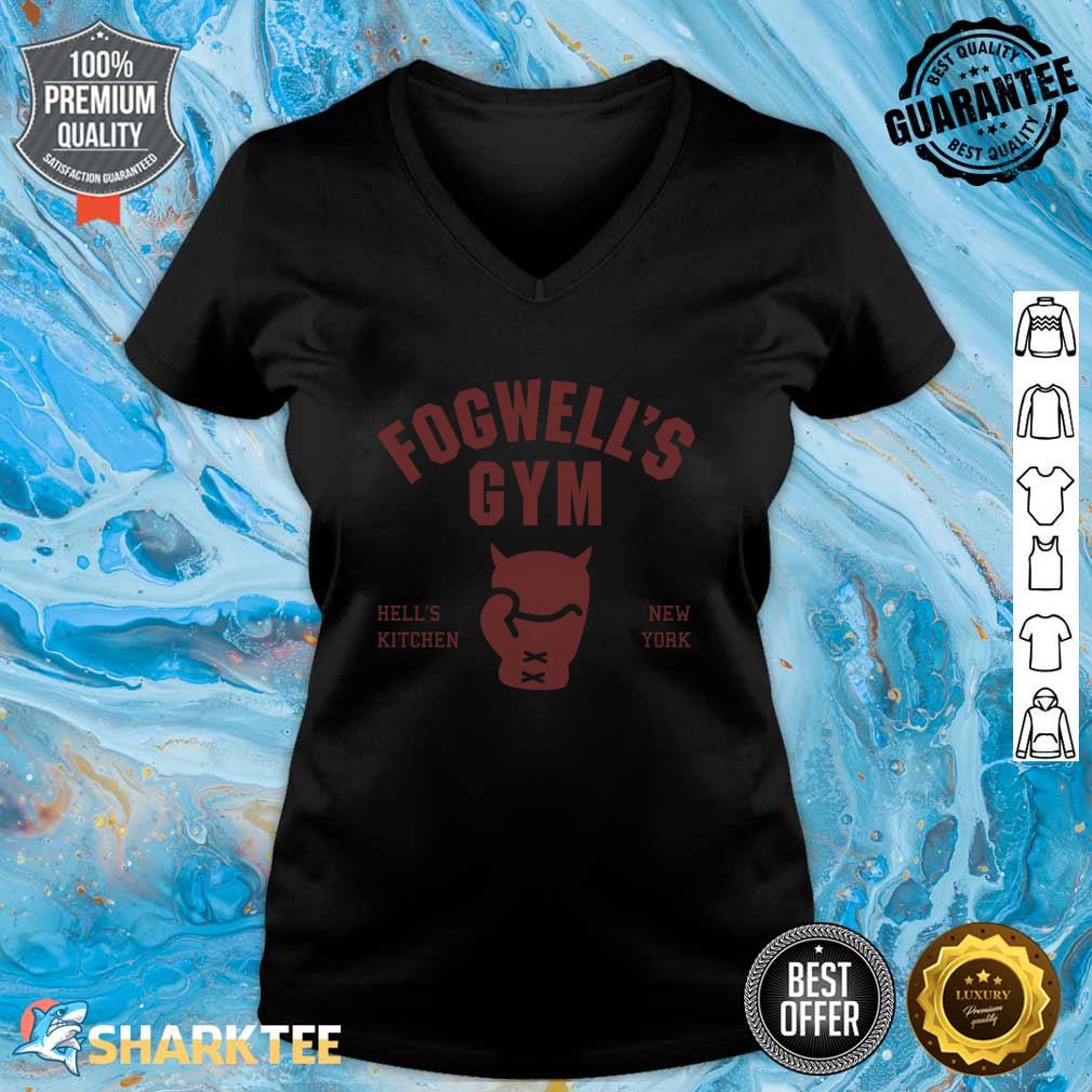 Fogwell's Gym Hell's Kitchen New York V-neck