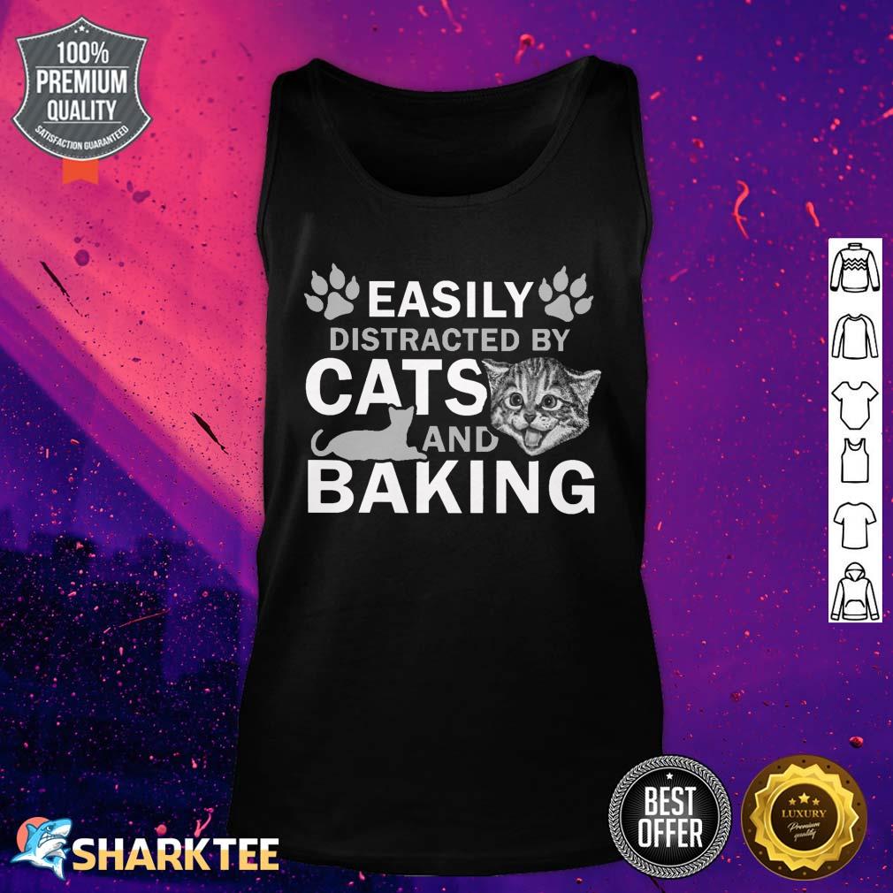 Funny Cat Owner Baking For Baker Tank Top