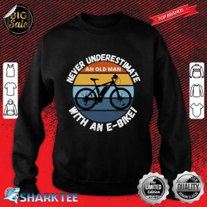 Funny Electric Bike - E-Bike Lover Classic Sweatshirt