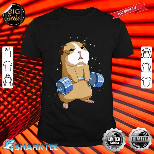 Funny Weight Lifting Fitness Gym Guinea Pig Classic T-Shirt