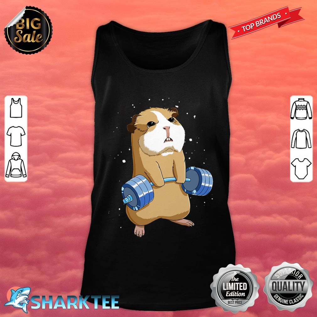 Funny Weight Lifting Fitness Gym Guinea Pig Classic Tank top